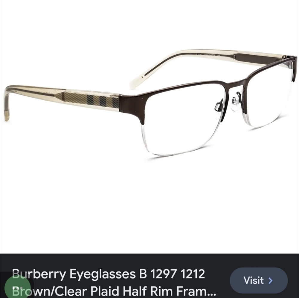 Burberry Eyeglasses BE1289